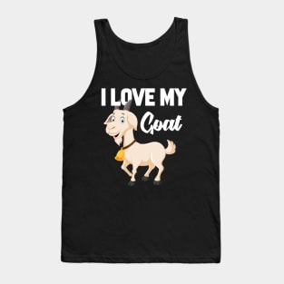 I Love My Goat Tank Top